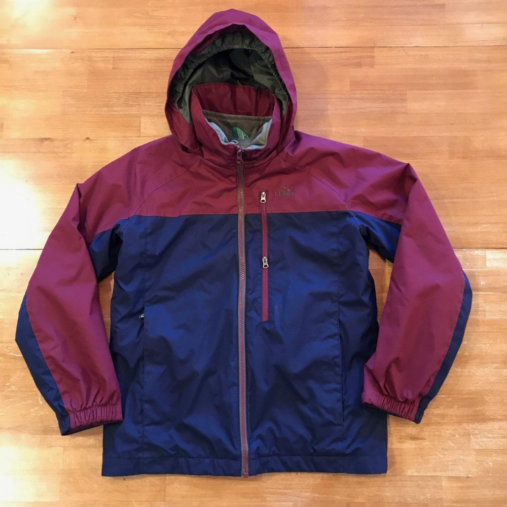L.L. BEAN WATERPROOF 3-IN-1 COAT
